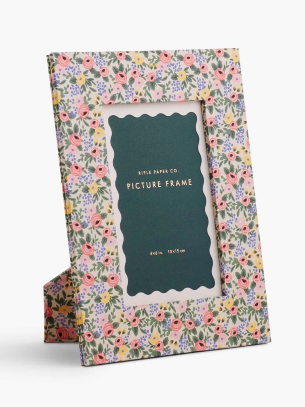 RIFLE PAPER CO. 4 X 6 Inch Floral Wrapped Picture Frame NWT